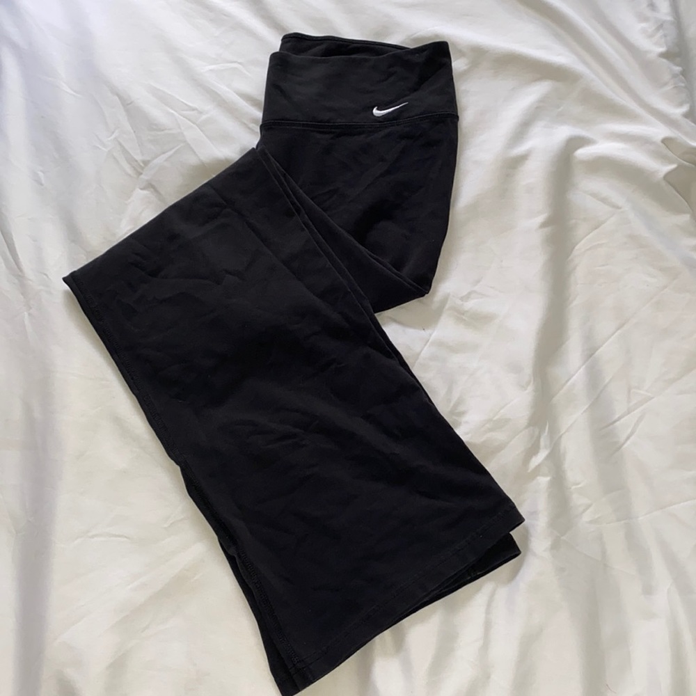 Black Flared Leggings